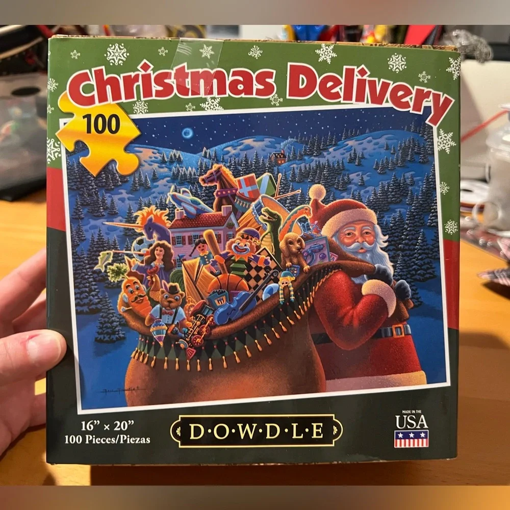 Dowdle Christmas Delivery 100 pc Puzzle